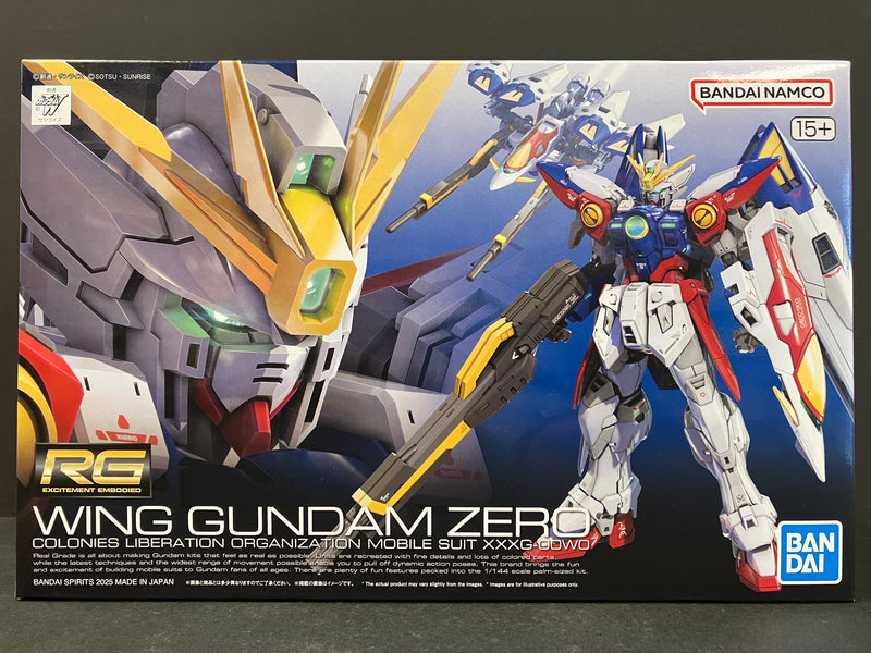 RG 1/144 No. 43 Wing Gundam Zero Colonies Liberation Organization Mobile Suit XXXG-00W0 [飛翼高達零式]