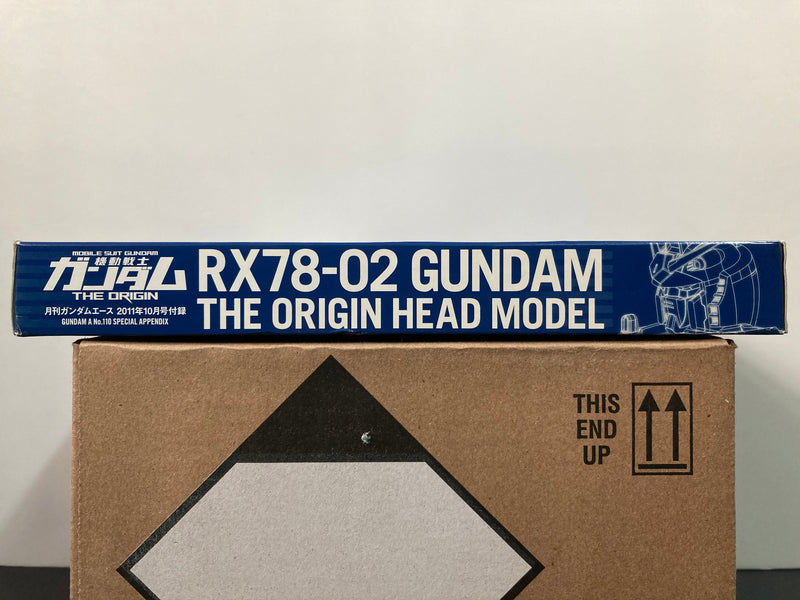 1/48 Scale RX-78-02 Gundam The Origin Head Model - 2011 October Gundam Ace Exclusive Version