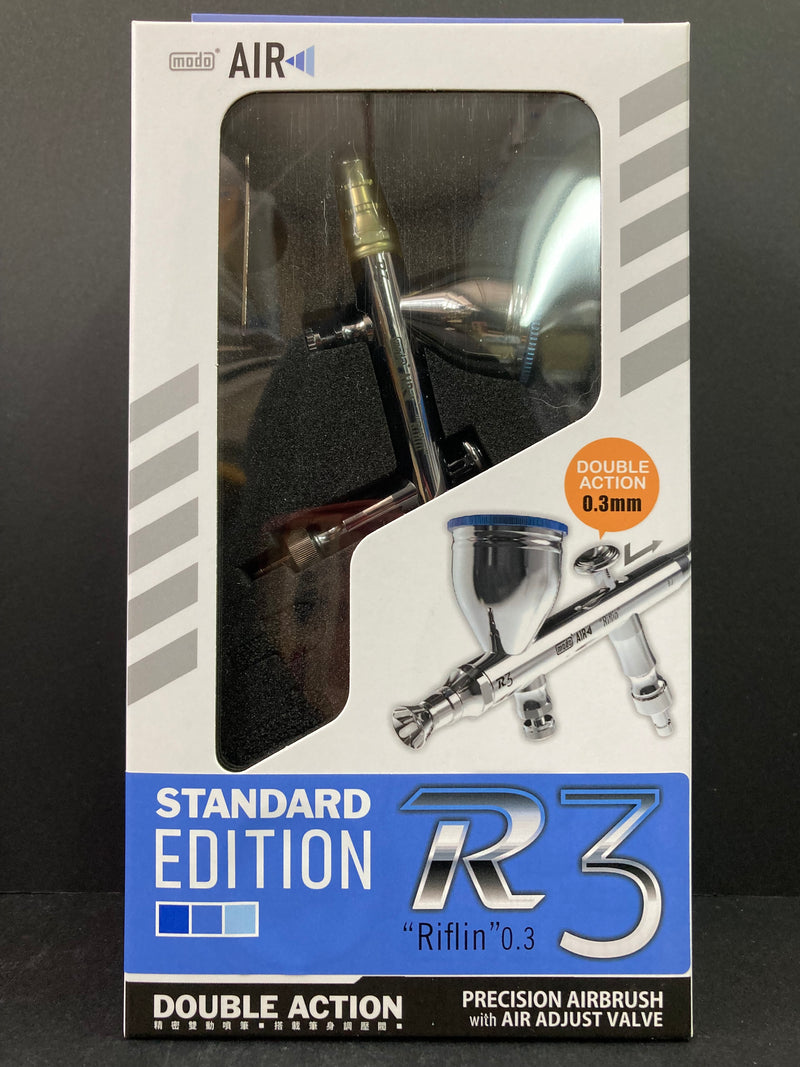 Modo Air R3 Riflin 0.3 Double Action Airbrush 噴筆 - Standard Edition [標準版]