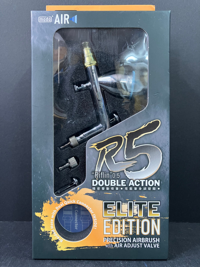 Modo Air R5 Riflin 0.5 Double Action Airbrush 噴筆 - Elite Edition [豪華版]