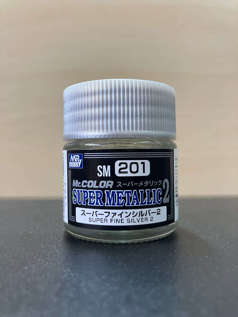 Mr. Color Super Metallic 2 超級金屬漆 (10 ml) SM201～SM212