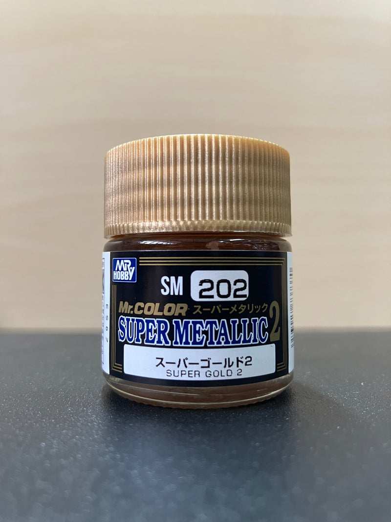 Mr. Color Super Metallic 2 超級金屬漆 (10 ml) SM201～SM212