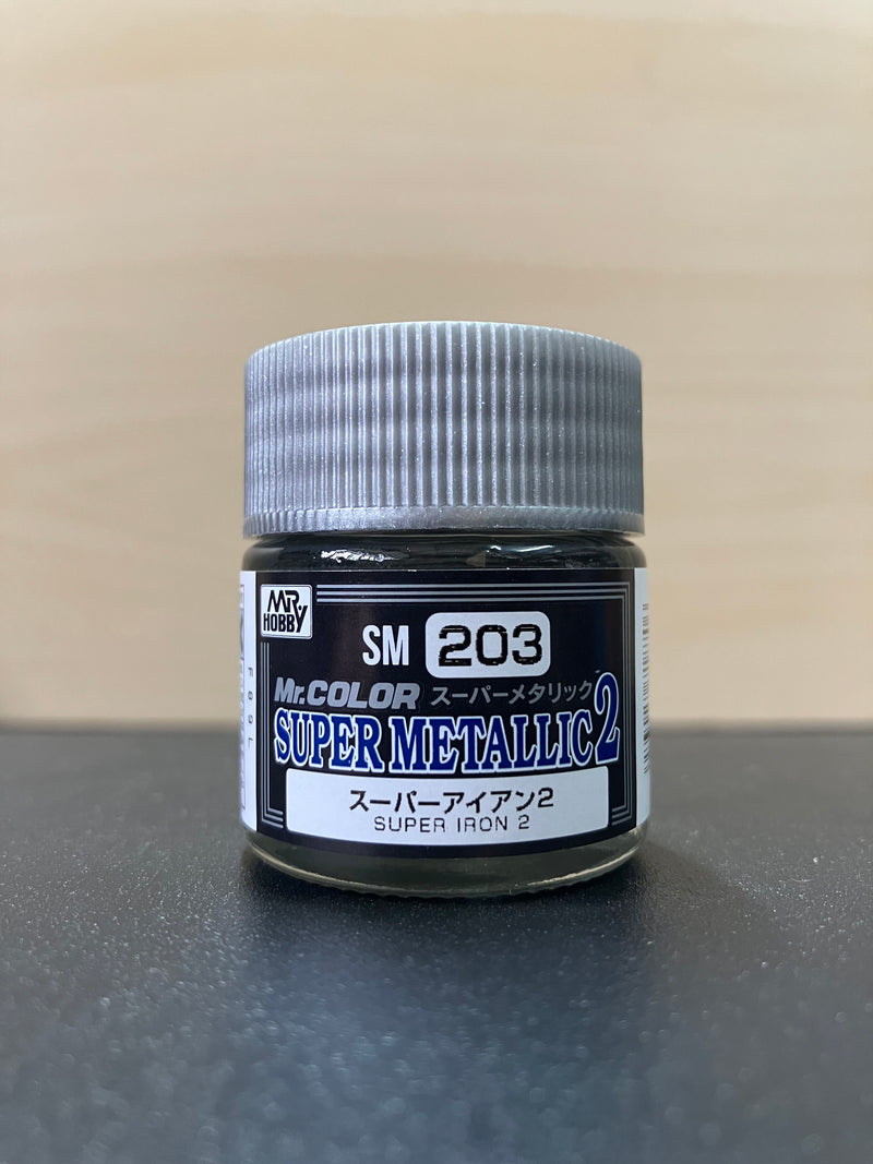 Mr. Color Super Metallic 2 超級金屬漆 (10 ml) SM201～SM212