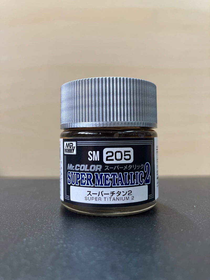 Mr. Color Super Metallic 2 超級金屬漆 (10 ml) SM201～SM212