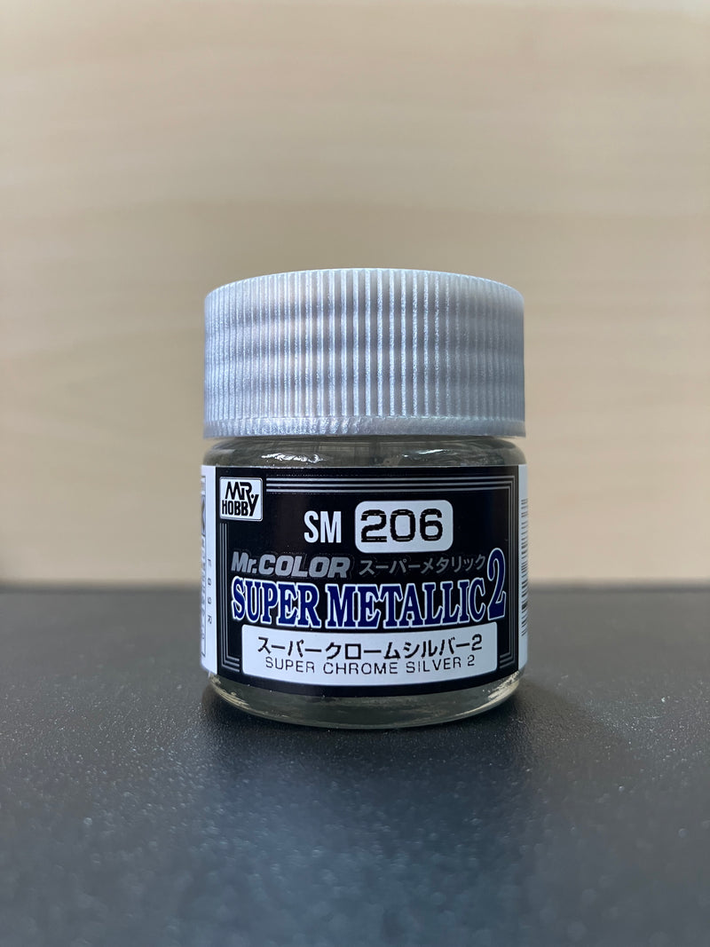 Mr. Color Super Metallic 2 超級金屬漆 (10 ml) SM201～SM212