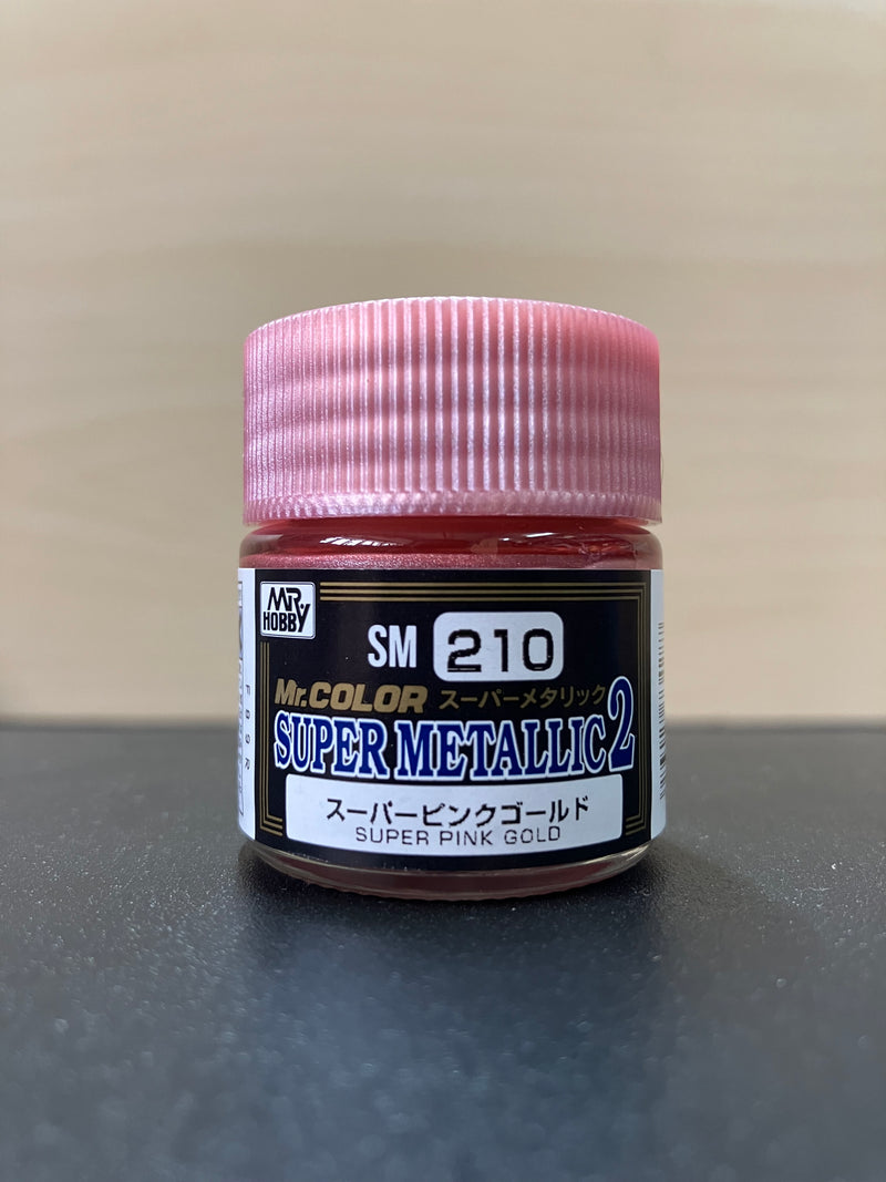 Mr. Color Super Metallic 2 超級金屬漆 (10 ml) SM201～SM212