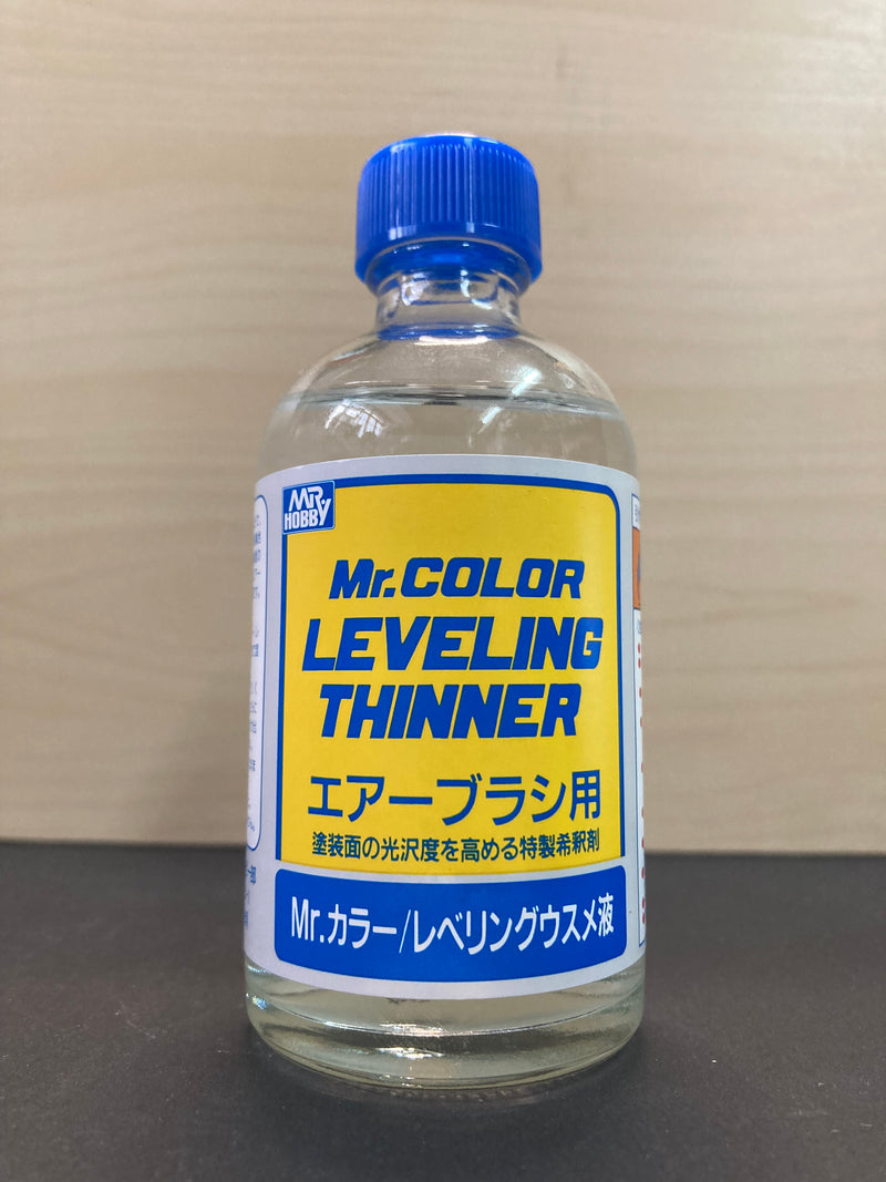 Mr. Color Leveling Thinner 油性硝基漆 溶劑/稀釋劑/稀釋液 [緩乾型]