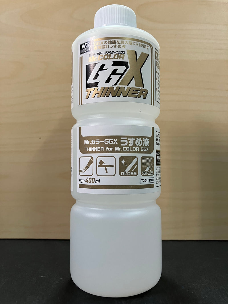 Mr. Color GGX Thinner & Rapid Thinner 新世代 GGX 專用溶劑/稀釋劑/稀釋液 (400 ml) T204 & T217