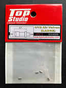 Top Studio Detail Master - 1/12 Scale Air Valves (Large) 4 pcs. (TD23025)
