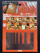Eiger Tool - Card Type Micrometer / A Gage アイガーカードゲージ (TYK-15)