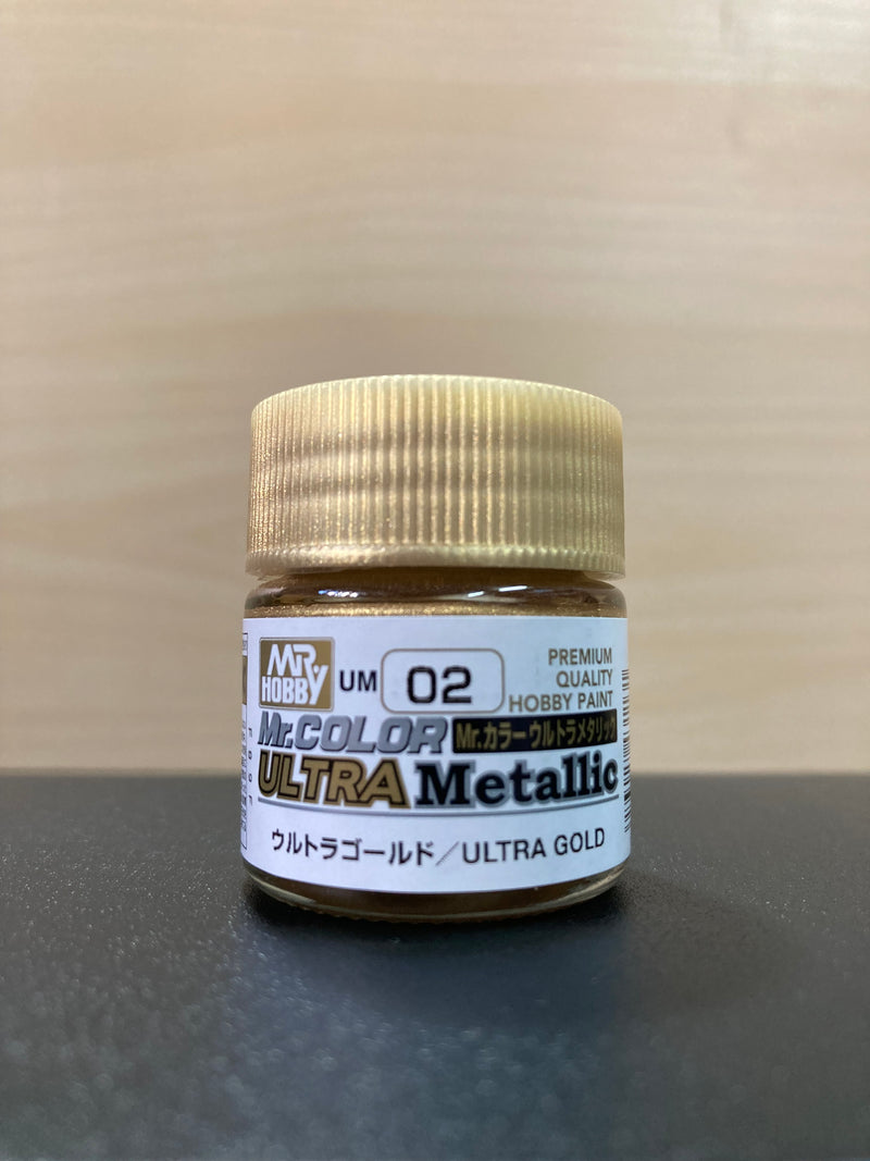 Mr. Color Ultra Metallic 極緻金屬漆 (10 ml) UM01 & UM02