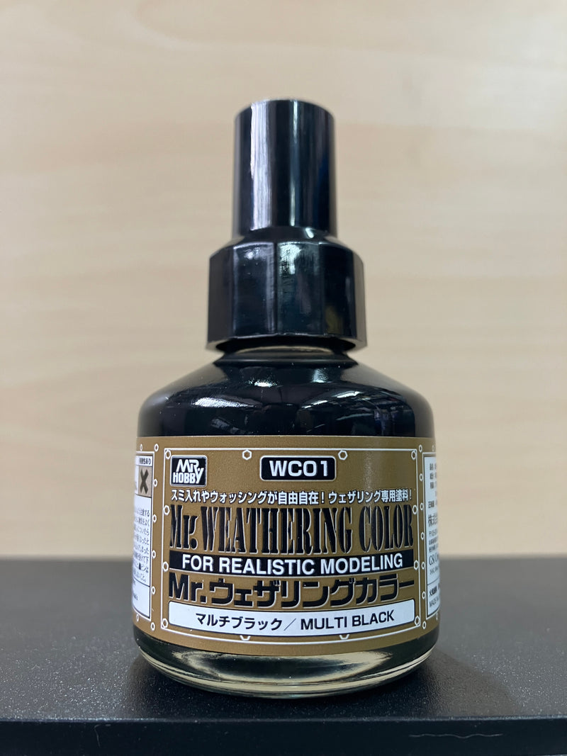 Mr. Weathering Color 舊化液/漬洗液 (40 ml)