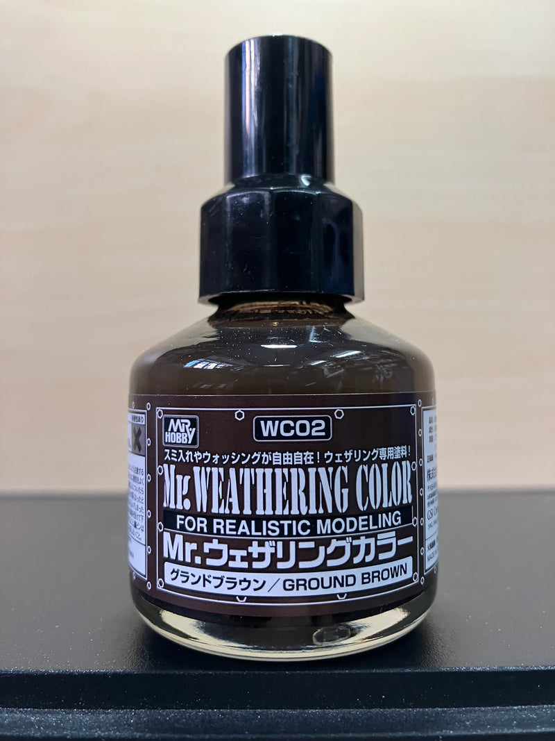 Mr. Weathering Color 舊化液/漬洗液 (40 ml)