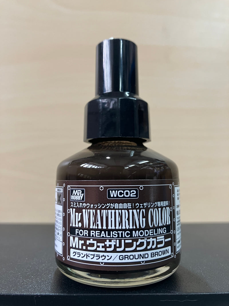 Mr. Weathering Color 舊化液/漬洗液 (40 ml)