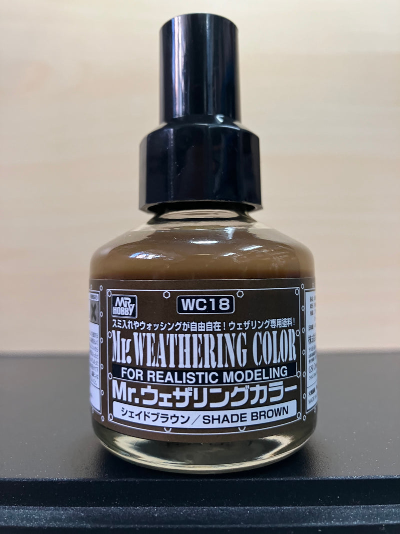 Mr. Weathering Color 舊化液/漬洗液 (40 ml)