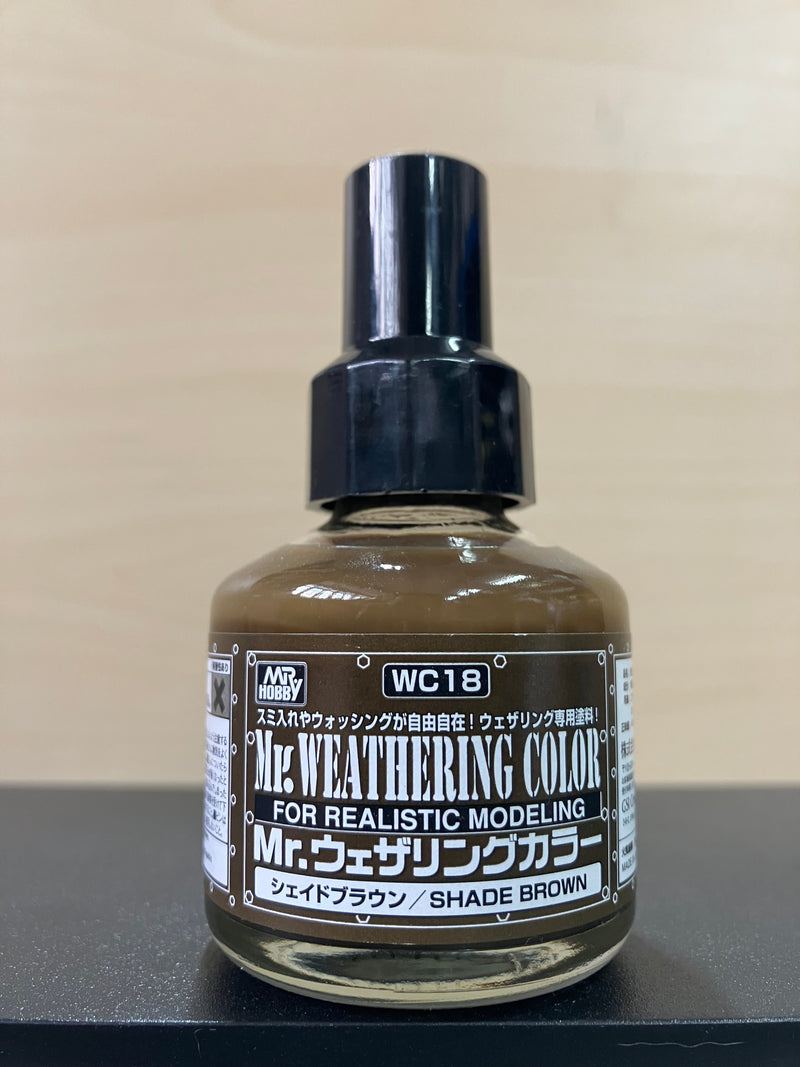 Mr. Weathering Color 舊化液/漬洗液 (40 ml)