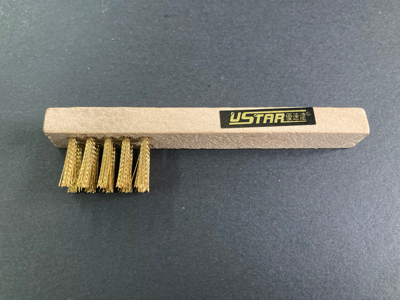 Brass wire brush 清掃黃銅鋼絲刷 WG-63040