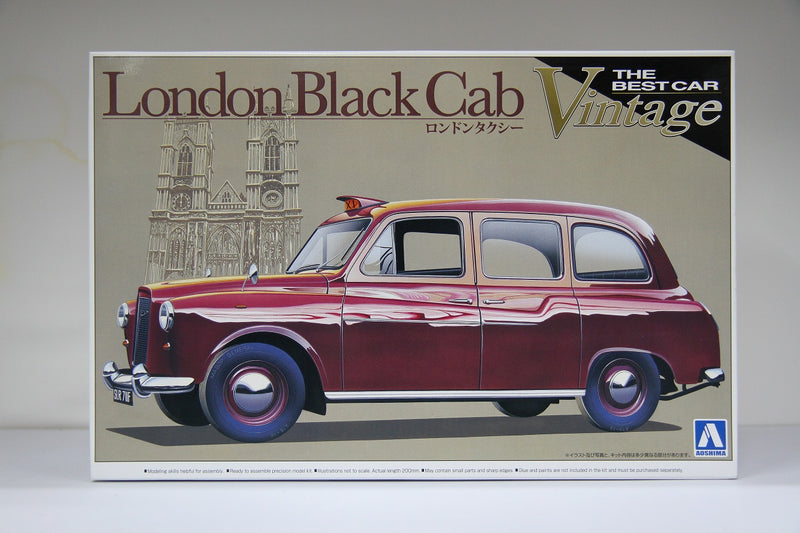 The Best Car Vintage Series No. 75 London Black Cab Austin FX-4 Year 1968 Version