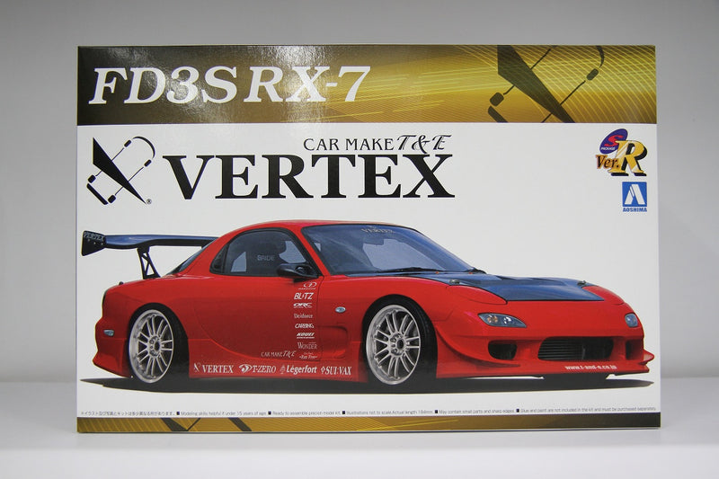 S-Package Version R No. 83 Mazda RX-7 FD3S Car Make T & E Vertex Version