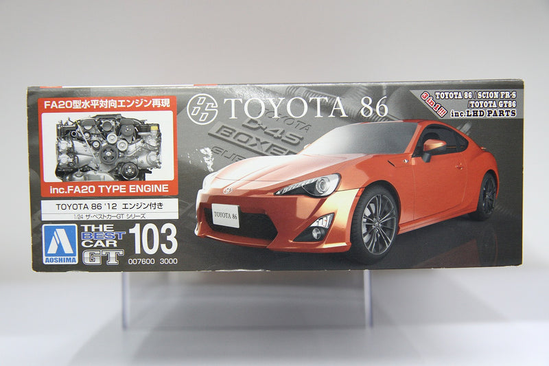 The Best Car GT Series No. 103 Toyota 86 GT Limited GT86 Scion FR-S ZN6 Year 2012 Version