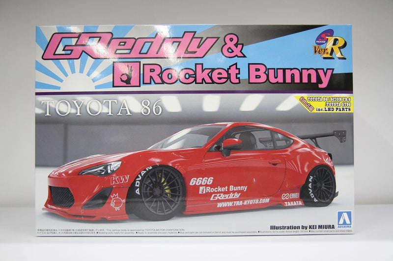 S-Package Version R No. 57 Toyota 86 GT86 ZN6 GReddy x Rocket Bunny Wide-Body Aero Kit Ver. 1 Eneki Version