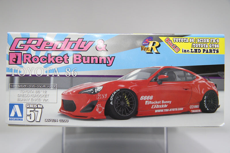 S-Package Version R No. 57 Toyota 86 GT86 ZN6 GReddy x Rocket Bunny Wide-Body Aero Kit Ver. 1 Eneki Version