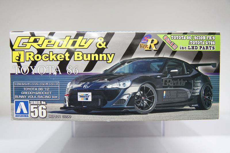 S-Package Version R No. 56 Toyota 86 GT86 ZN6 GReddy x Rocket Bunny Wide-Body Aero Kit Ver. 1 Volk Racing Version