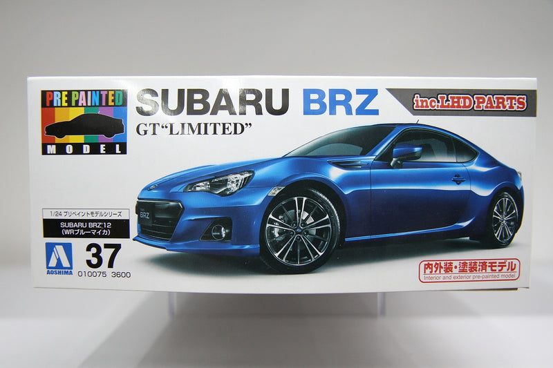 Pre Painted Model Series No. 37 Subaru BRZ GT Limited ZC6 Year 2012 Version