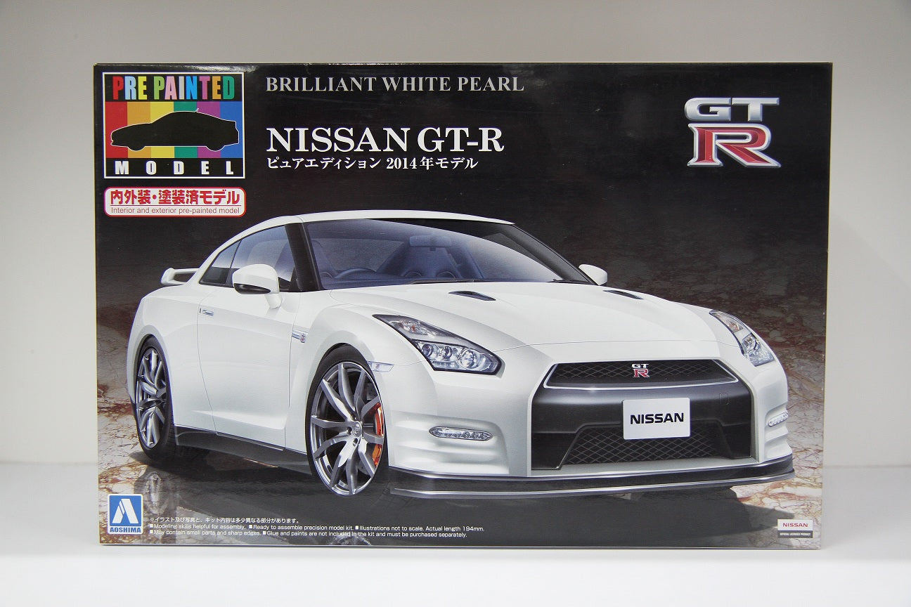Pre Painted Model Series No. 38 Nissan GT-R R35 Pure Edition [Brillian