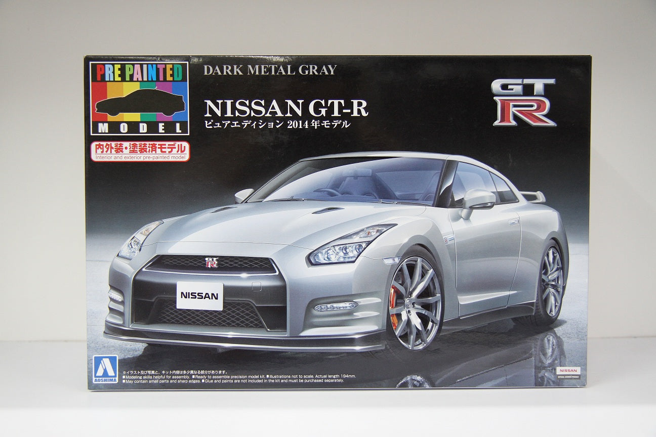 Pre Painted Model Series No. 39 Nissan GT-R R35 Pure Edition [Dark Met