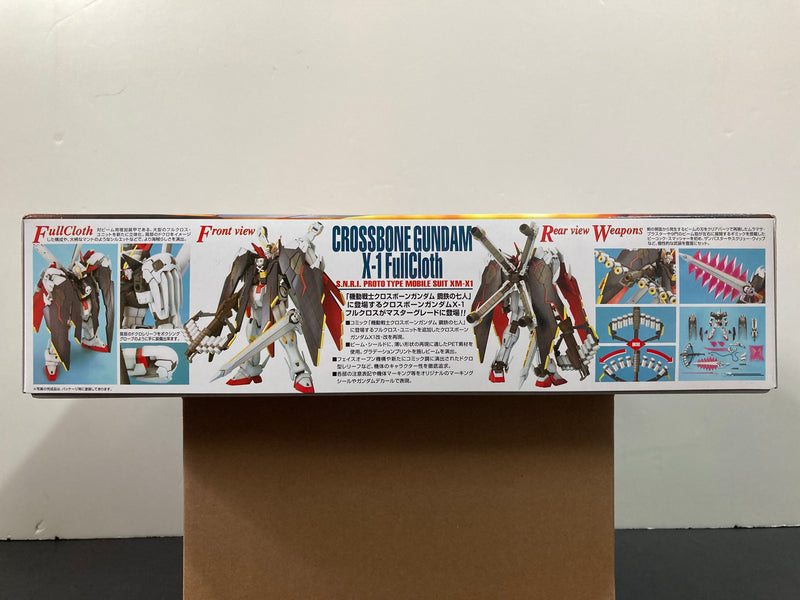 MG 1/100 Crossbone Gundam X-1 Full Cloth S.N.R.I. Prototype Mobile Suit XM-X1