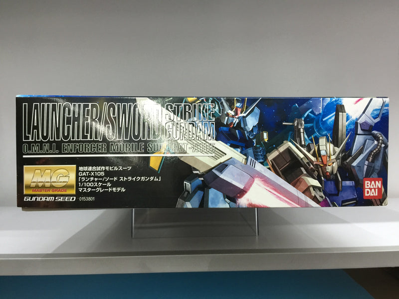MG 1/100 Launcher/Sword Strike Gundam O.M.N.I Enforcer Mobile Suit GAT-X105