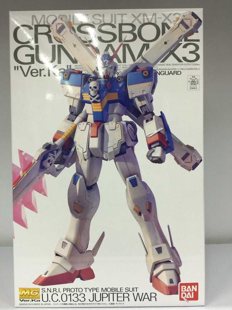 MG 1/100 Mobile Suit XM-X3 Crossbone Gundam X3 S.N.R.I. Prototype Mobile Suit Version Ka
