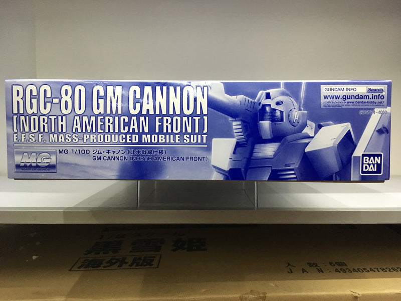 MG 1/100 RGC-80 GM Cannon (North American Front) E.F.S.F. Mass-Produced Mobile Suit