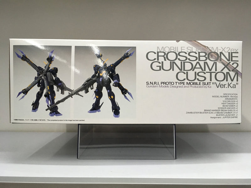 MG 1/100 Mobile Suit XM-X2ex Crossbone Gundam X2 Custom S.N.R.I. Prototype Mobile Suit Version Ka