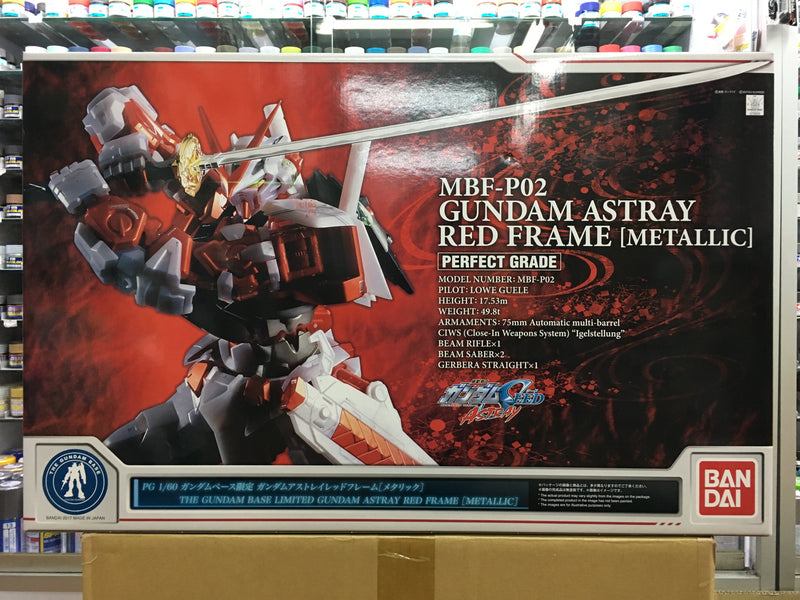 PG 1/60 MBF-P02 Gundam Astray Red Frame [Metallic] Version