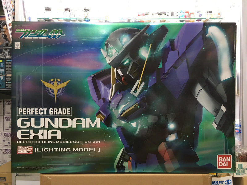 PG 1/60 Gundam Exia Celestial Being Mobile Suit GN-001 [Lighting Model] Version