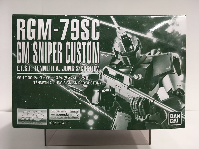 MG 1/100 RGM-79SC GM Sniper Custom E.F.S.F. Tenneth A. Jung's Custom Mobile Suit