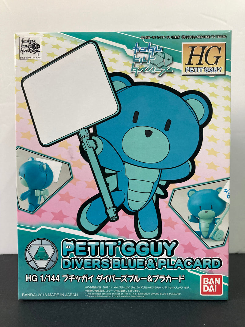HGPG 1/144 No. 19 Petit`Gguy Divers Blue & Placard