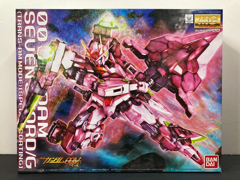 MG 1/100 00 Gundam Seven Sword/G (Trans-Am Mode) [Special Coating] Version