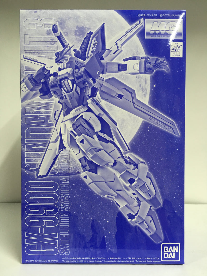 MG 1/100 GX-9900 Gundam X Unit 3 Satellite System Loading Mobile Suit