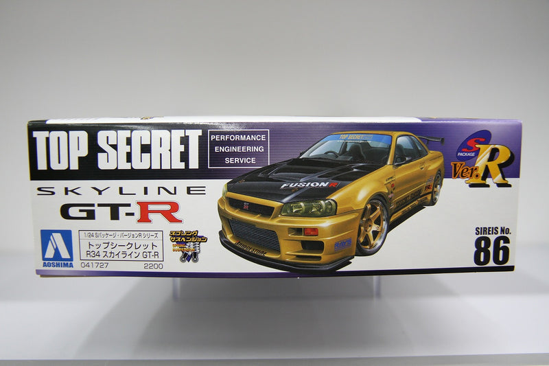 S-Package Version R No. 86 Nissan Skyline GT-R R34 BNR34 Top Secret G-Force Version