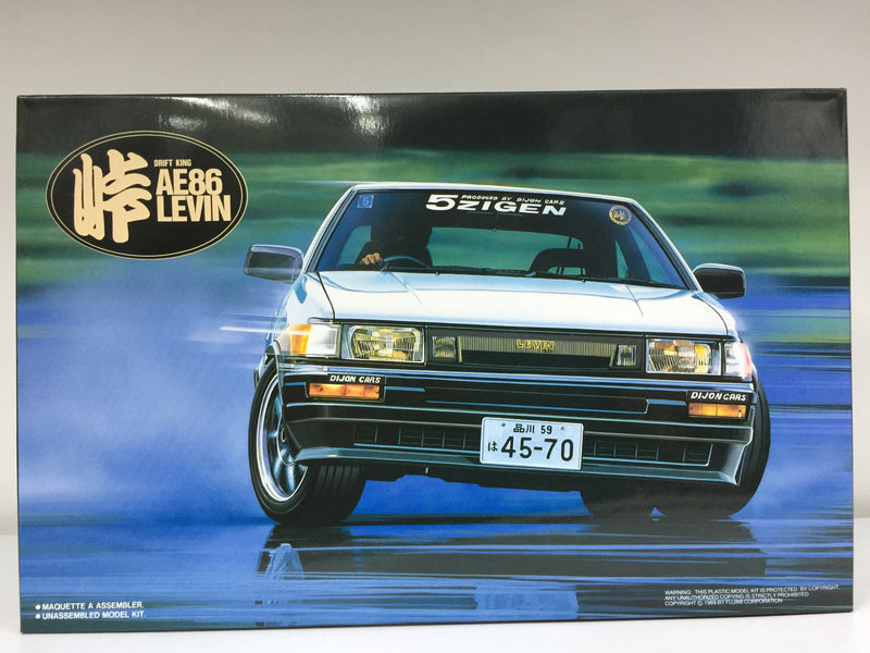 Touge Series No. 01 Toyota Corolla Levin GT-Apex AE86 Drift King Version