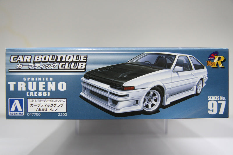 S-Package Version R No. 97 Toyota Corolla Sprinter Trueno AE86 Car Boutique Club Version