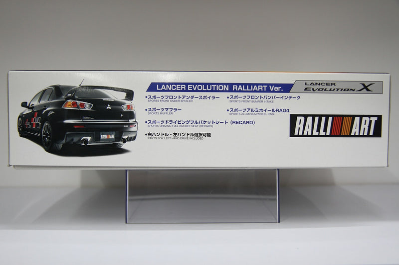 S-Package Version R No. 46 Mitsubishi Lancer Evolution X CZ4A Ralliart Version