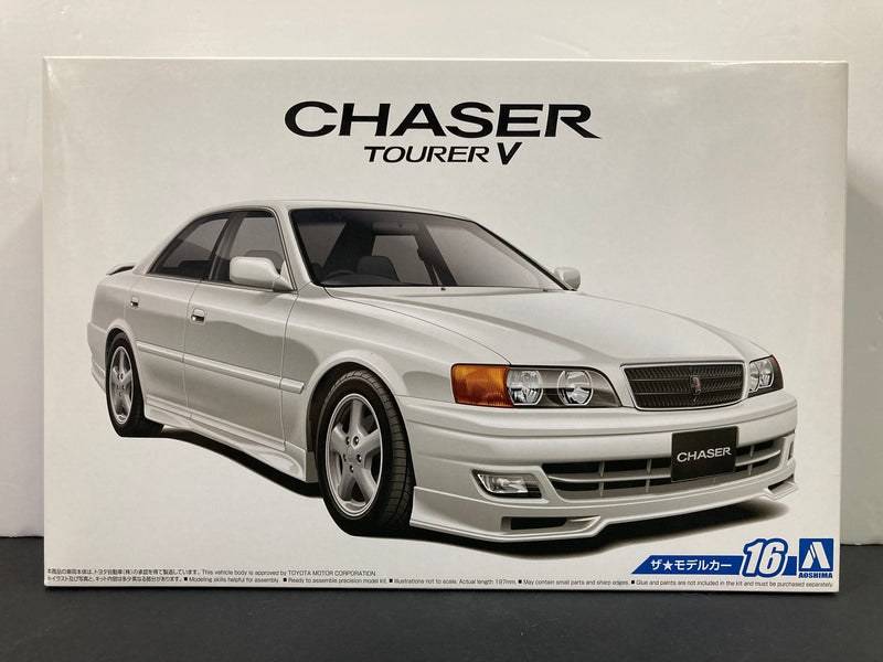 Model Car Series No. 16 Toyota Chaser Tourer V JZX100 Year 1998 Version