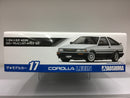Model Car Series No. 17 Toyota Corolla Levin GT-Apex AE86 Kouki Year 1985 Version