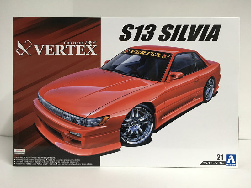 Tuned Car Series No. 21 Nissan Silvia S13 PS13 Car Make T & E Vertex Version