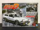 Initial D No. 14 Toyota Corolla Sprinter Trueno GT-Apex AE86 with Figure of the Driver - Takumi Fujiwara Version