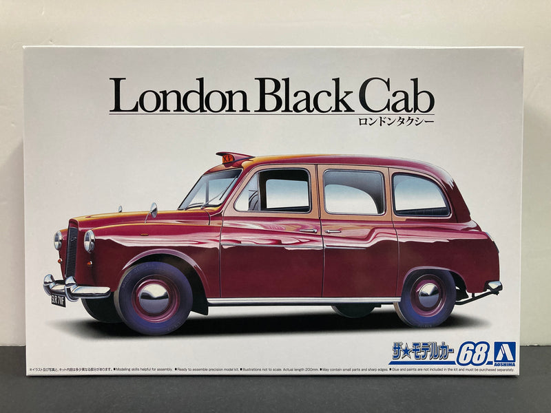 Model Car Series No. 68 London Black Cab Austin FX-4 Year 1968 Version